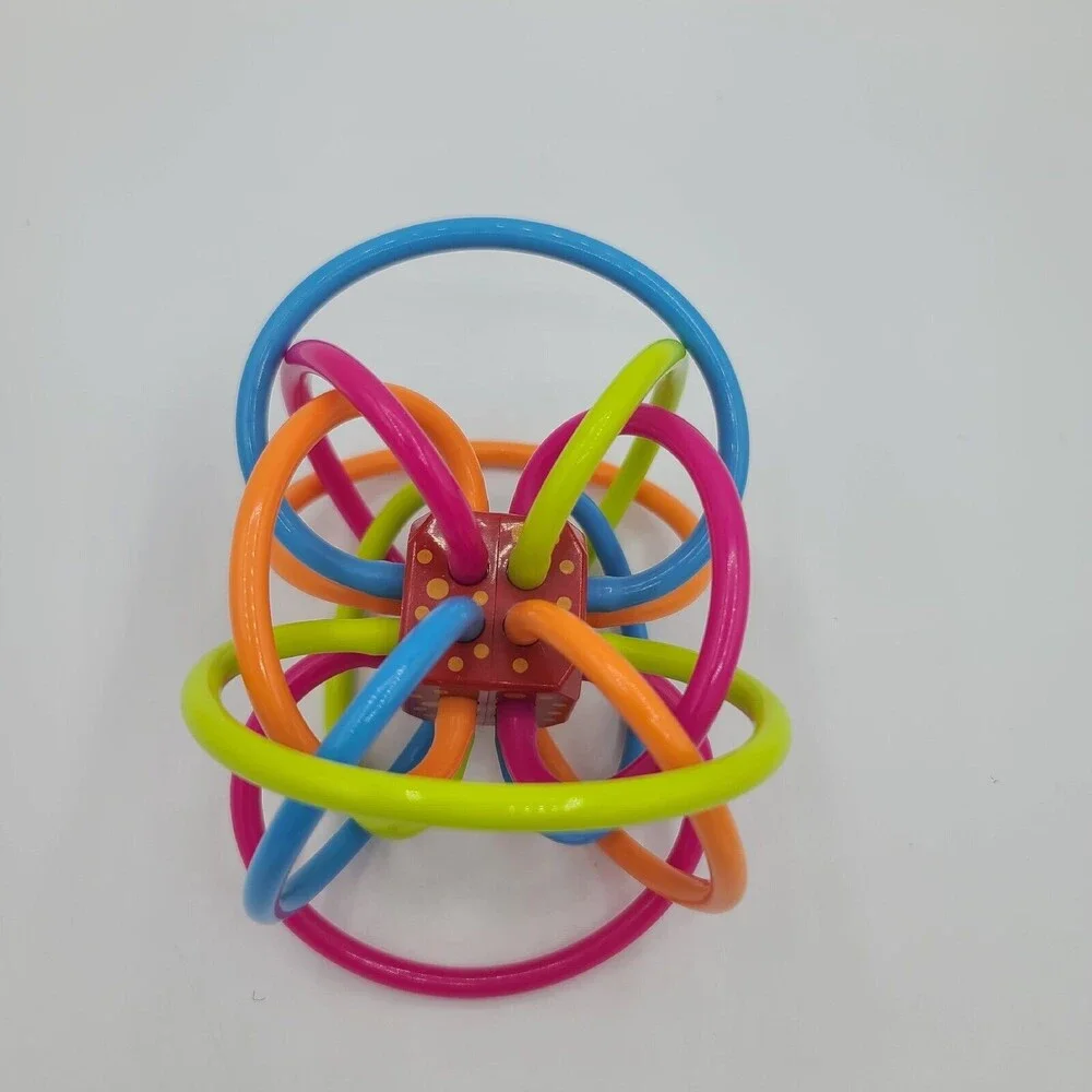 Manhattan Toy Winkel Rattle and Sensory Teether Activity Baby Toy #2